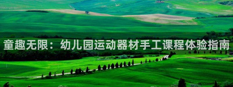 意昂体育4招商电话：童趣无限：幼儿园运动器材手工课程