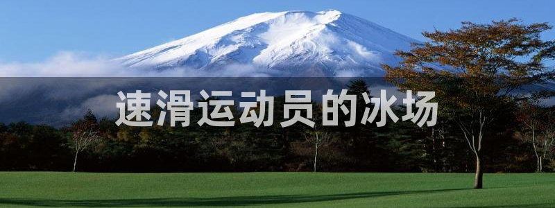 意昂体育4平台注册流程视频：速滑运动员的冰场