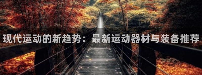 意昂体育4招商电话：现代运动的新趋势：最新运动器材与装备推荐