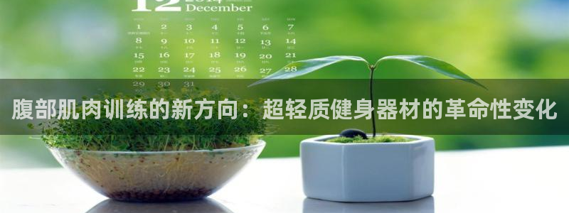 意昂4神州：腹部肌肉训练的新方向：超轻质健身器材的革
