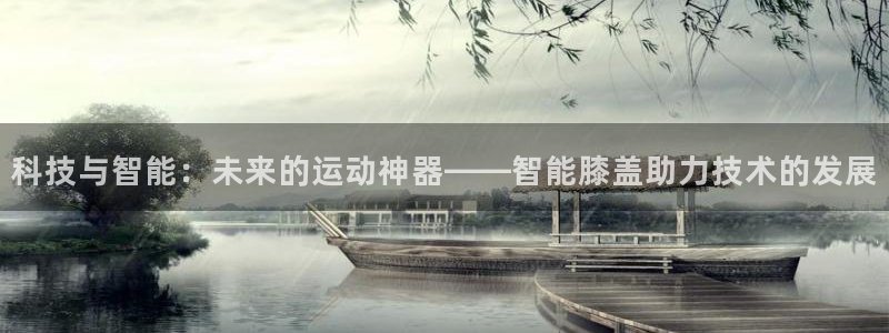 注册意昂4：科技与智能：未来的运动神器——智能膝盖助