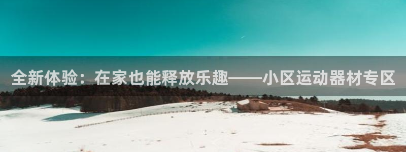 注册意昂4：全新体验：在家也能释放乐趣——小区运动器材专区