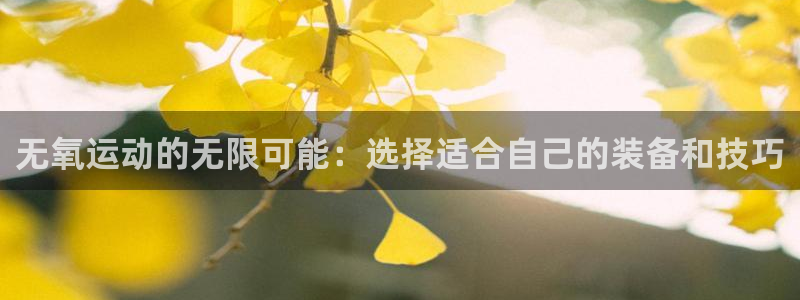 意昂体育4开户：无氧运动的无限可能：选择适合自己的装