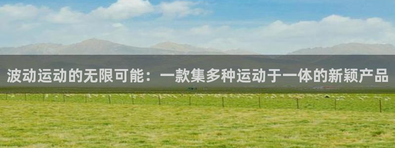 意昂4新能源：波动运动的无限可能：一款集多种运动于一